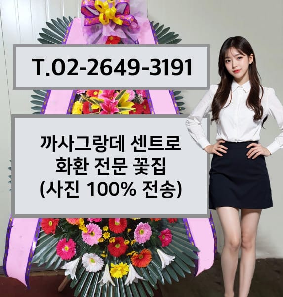 까사그랑데 센트로 축하화환